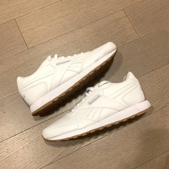 White Reebok Retro Ortholites - Women’s 7.5 - Picture 2 of 5